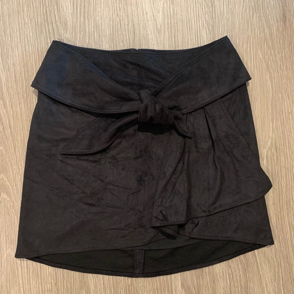 EXPRESS Suede Mini Skirt